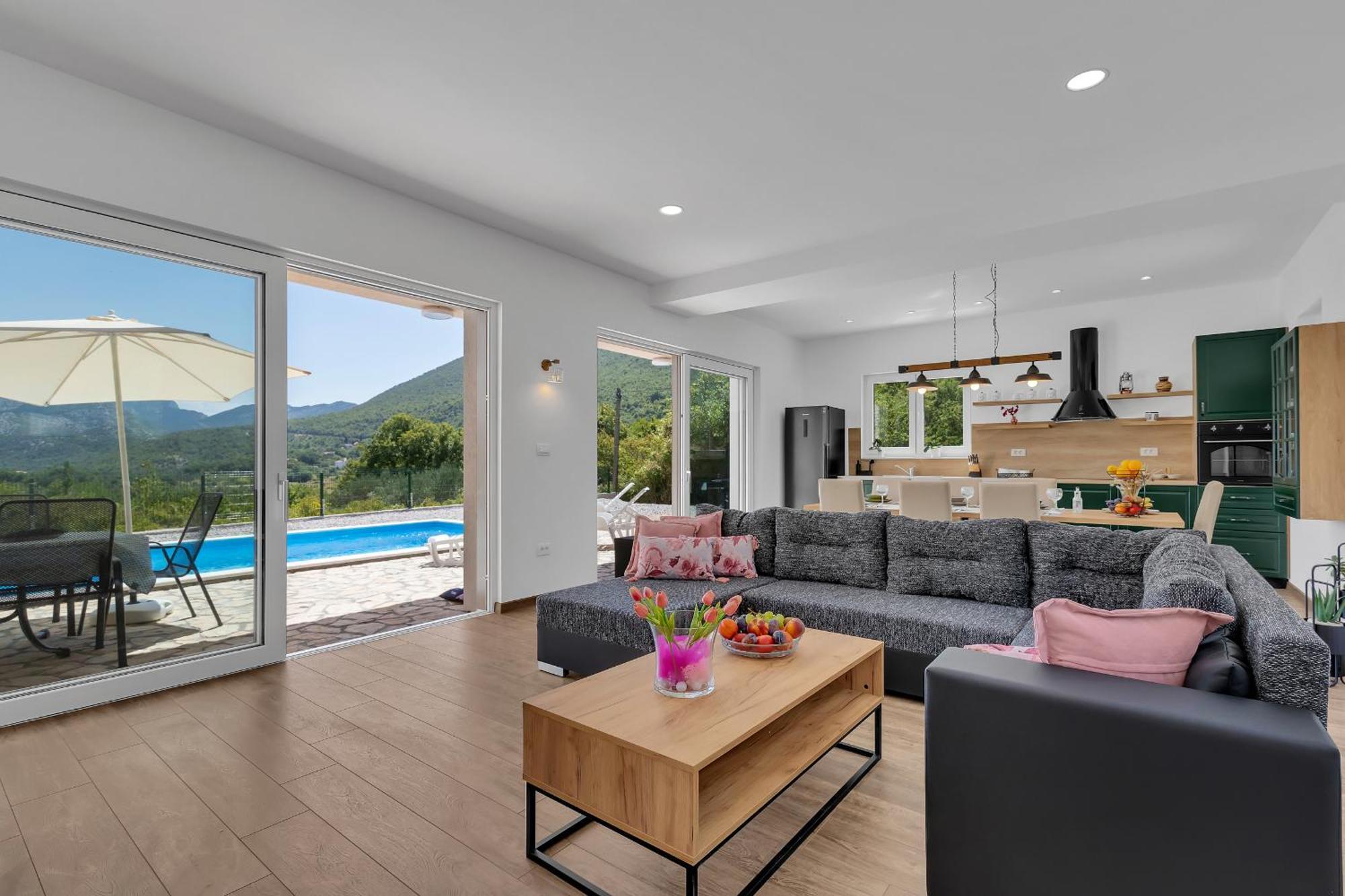 Charming Holiday Home Dolac In Rural Area With Pool Slime エクステリア 写真
