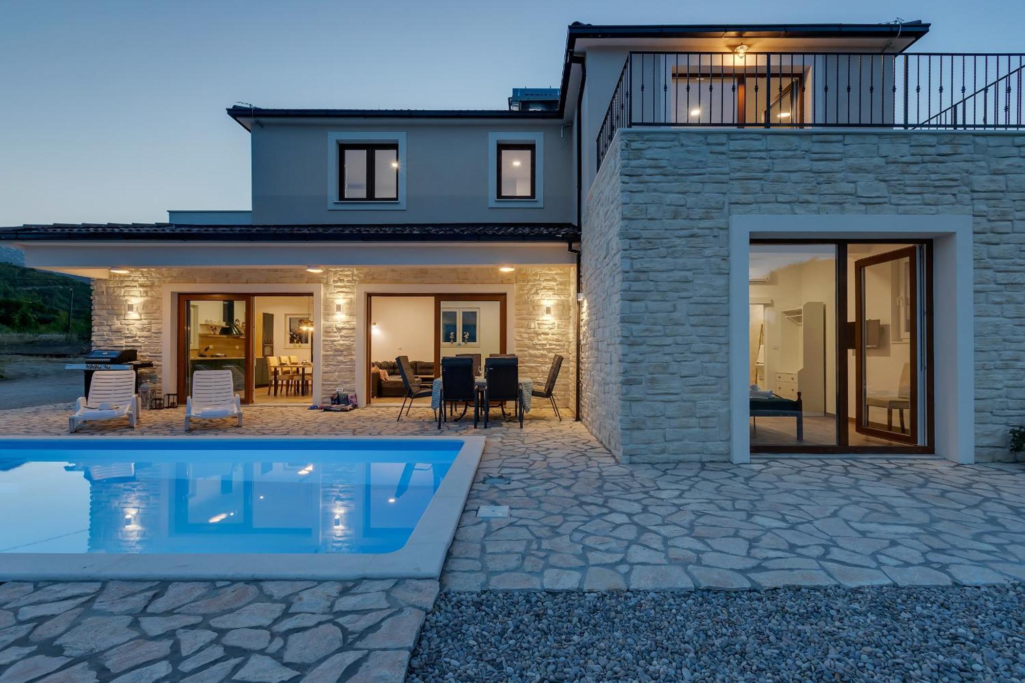Charming Holiday Home Dolac In Rural Area With Pool Slime エクステリア 写真