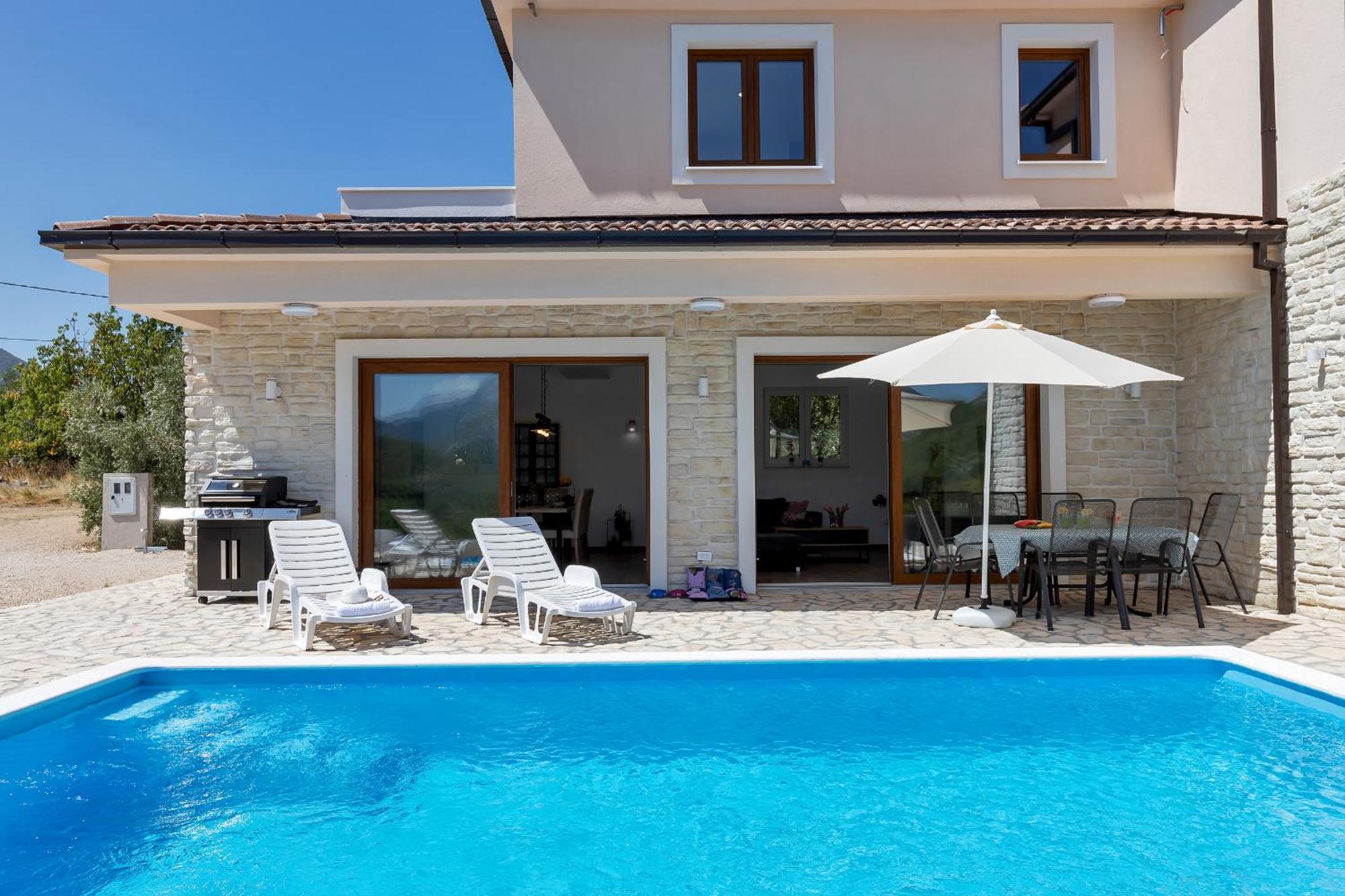 Charming Holiday Home Dolac In Rural Area With Pool Slime エクステリア 写真