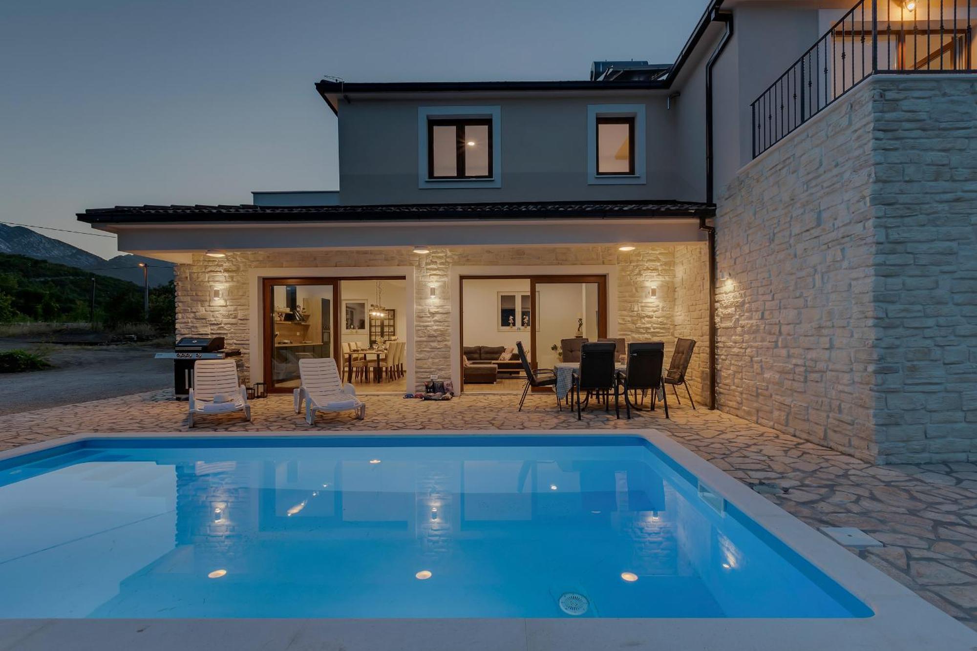 Charming Holiday Home Dolac In Rural Area With Pool Slime エクステリア 写真